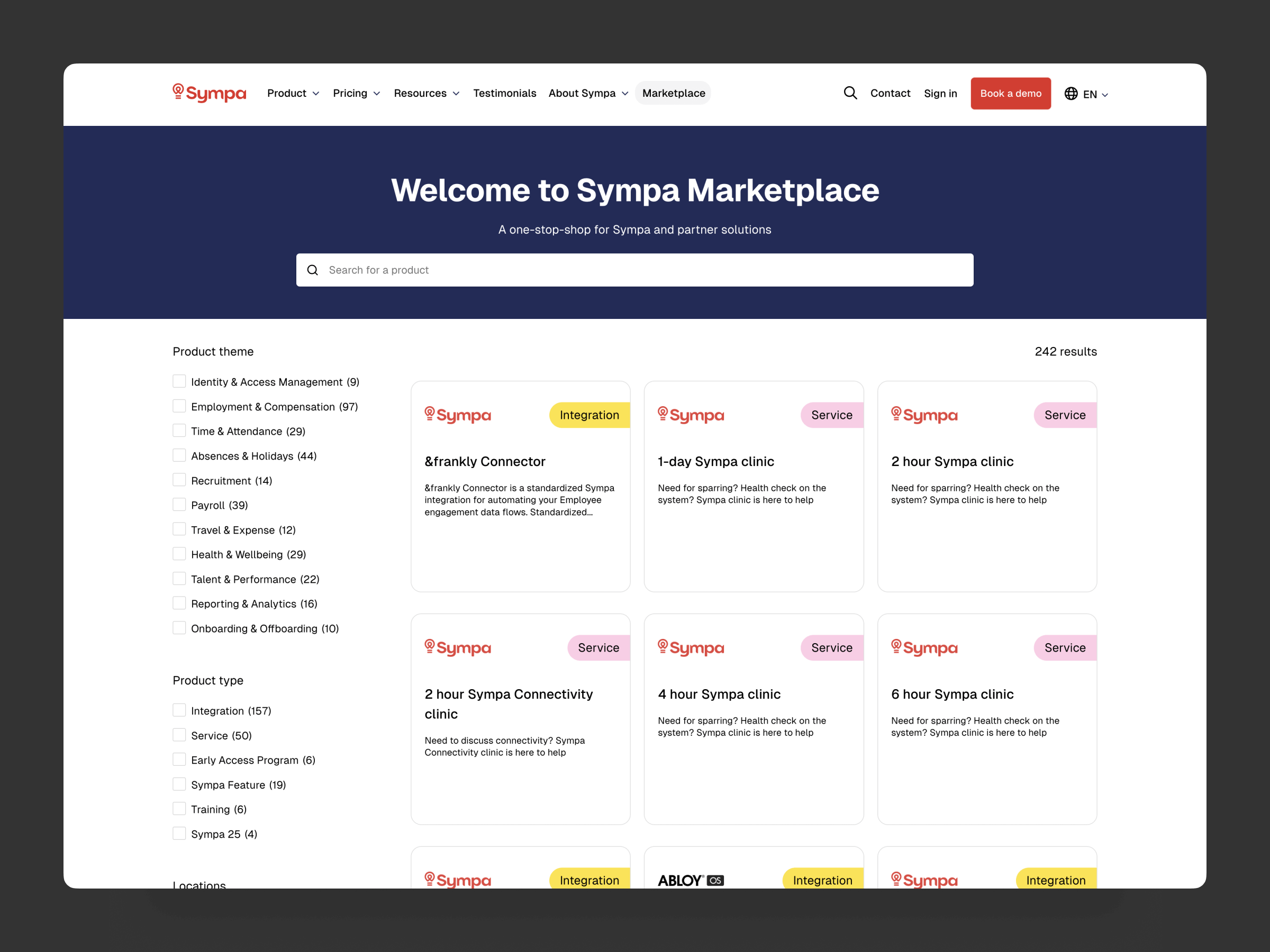 Sympa Marketplace